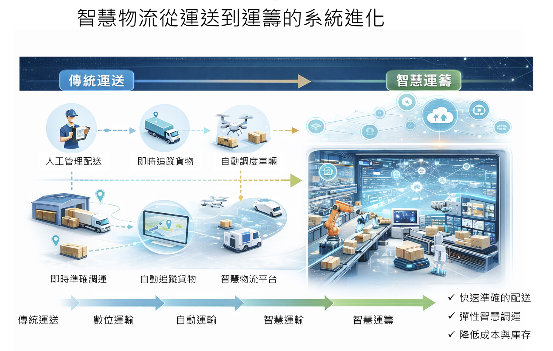 智慧物流如何從運送到運籌的系統進化